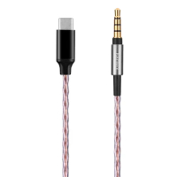 6N USBC TYPEC Audio Cable For Pioneer SE-MS9BN SE-MS7BT SE-MHR5 SE-MX9 headphone