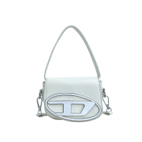 PLOVER Niche design Jingle bag female millennium Spice Girl style silver shoulder bag