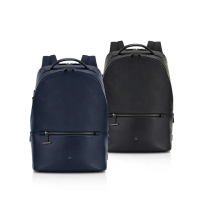 【Samsonite 新秀麗】Black Lable MYLES 時尚專業商務頂級皮革尼龍筆電後背包/雙肩包/電腦包14吋(多色可選)