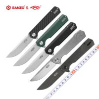 Ganzo Firebird FH13 FH11 folding knife 60HRC D2 blade All Steel Handle Folding knife outdoor Survival Pocket Knife tactical edc