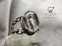 彩幽靈s925純銀戒指 幽靈水晶 純銀戒指 925純銀 晶晶工坊-love2hm 23256