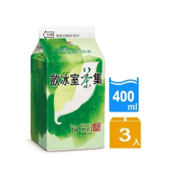 【統一】飲冰室茶集綠奶茶400mlx3入