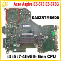 DA0ZRTMB6D0 Mainboard for Acer Aspire E5-573 E5-573G laptop motherboard i3 i5 i7 CPU NBMVH11003 NBMVH11001 DDR3 fully tested