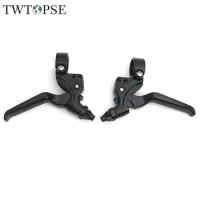 TWTOPSE Foling Bike V Brake Lever For Brompton Bike Bicycle Brake Levers Compatible With Brompton Original Shifter Bell Parts