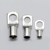 5PCS Tinned Copper Connecting Terminal Bolt Hole Cable Lugs Battery Terminals SC35-6 SC35-8 SC35-10 