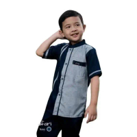 El Fath Setelan Baju Koko Anak Al Ghifari Bahan Katun Toyobo & Madina Usia 1-10 Tahun Kokoanak Kokob