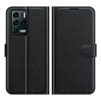 For ZTE Axon 30 Ultra 5G Wallet Phone Case Flip Leather Cover Capa Etui Fundas