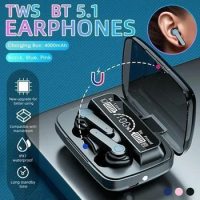 M19 TWS Wireless Headphones Earphones Bluetooth V5.1 Stereo Noise Reduction Waterproof Sports Earbuds Headsets With Mic