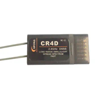 Corona CR4D 2.4Ghz JR Futaba 3CH ~ 8CH Receiver (V2 DSSS) Compatible with CT8Z/CT8J/CT8F for RC Air Plane