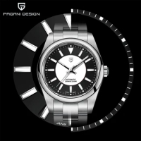 2023 NEW NH35 PAGANI DESIGN Japan Men's Automatic Mechanical Watch Sports Sapphire Stainless Steel Waterproof Clock