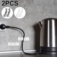 2/4Pcs Cord Organizer Kitchen Self-adhesive Cable Universal Cord Holder Cable Wrap Attachment for Storage Small Home Appliances