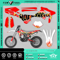 FEWFUSS Custom Team Graphic Decal &amp; Sticker Kit For BETA 2018 2019 RR RR-S 125 200 250 300RR 350 390 430 480 RR-S RX 011