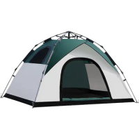 Camping Tent 2/4 Person Instant Family Tent Pop Up Tents for Camping Waterproof Portable Hiking Camp Lightweight Tent