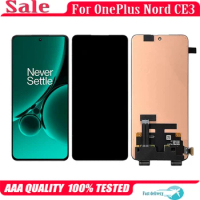 6.7'' Original AMOLED For OnePlus Nord CE3 CE 3 LCD Display Touch Screen Replacement Digitizer Assembly