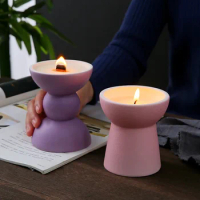 Ceramic Scented Aromatic Candles Wholesale Nordic Style Candle Supplies for A Small Business Soywax Candles Home Decoration