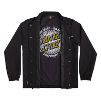 Santa Cruz Skateboards Coat Odyssey Coach Jacket Black