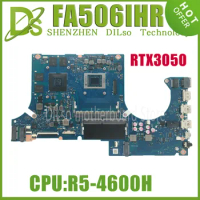 KEFU FA506IHR Laptop Motherboard For ASUS A15 FA506IC FA506IH-R5G1650E DA0NJIMB8C0 Mainboard W/R5-4600H R7-4800H RTX3050 GTX1650