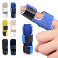 Finger Support Splint Adjustable Trigger Finger Thumb Splint Hand Finger Brace Tape for Straighten Curved Pain Relief Healthcare