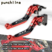 Fit CTX750 CTX 750 14-17 Folding Extendable Brake Clutch Levers CTX700 CTX 700 Motorcycle CNC Accessories Adjustable Handle Set