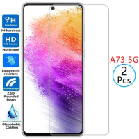 tempered glass for samsung a73 5g protective glass screen protector on galaxy a 73 73a film samsun samsumg samsunga73 galaxya73