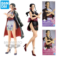 Bandai Original Glasses Factory Jingpin Figures One Piece DXF Wano Country Nico Robin Gifts Toys Anime Peripherals Collectibles