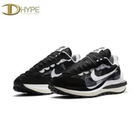 NIKE X SACAI VAPORWAFFLE BLACK WHITE 100% ORIGINAL
