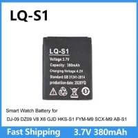 Smart Watch Battery Durable SmartWatch LQ-S1 3.7V 380mA Lithium Rechargeable Battery for DZ09 W8 A1 QW09 KSW-S6 RYX-NX9