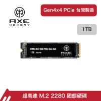 AXE MEMORY Elite Internal SSD 1TB Gen4 PCIe NVMe M.2 2280固態硬碟