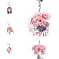 Móc Khoá, Standee, Tranh Kính Mô Doki Doki Literature Club! Natsuki uri Saori Natsuki Trang Trí Bàn 