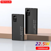 Power Bank 20000mAh 22.5W Portable Charger Powerbank 10000 mAh External Battery PD 18W Fast Charging For iPhone Xiaomi Samsung