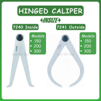 INSIZE (7240 / 7241) Inside / Outside Caliper Steel Caliper Measuring Carbon Hardware