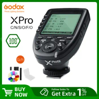 Godox Xpro-C Xpro-S Xpro-N Xpro-F Xpro-O Xpro-P 2.4G TTL Wireless Trigger Transmitter for Canon Sony Nikon Fuji Olympus Pentax