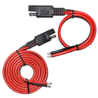 Car 0.3/1M 14awg Line DC Extension Cable Quick Connect Harness Solar Auto Battery SAE Power Cable Connector Vehicle Accessories