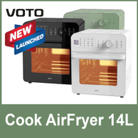 Voto caj14l masak Air Fryer stainless fryter oven 14L