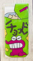 【震撼精品百貨】蠟筆小新_Crayon Shin-chan~日本蠟筆小新透明筆袋-恐龍餅乾*15850