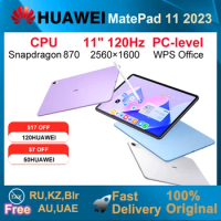 2023 HUAWEI MatePad 11-inch Tablet 6GB/8GB 128GB/256GB 120Hz 2.5k 2560*1600 CPU Snapdragon865/870 HarmonyOS 3 Wifi 6 7250mAh