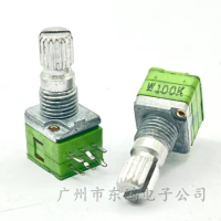 1 PCS Taiwan ALPHA Aihua RK09 precision potentiometer duplex W100k shaft length 15MM audio tuning 3 pins