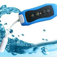 HOT SALES High Quality Hifi 4GB Swimming Diving Waterproof MP3 Player Sport Mini Clip MP3 Music Player With FM Radio Headphones