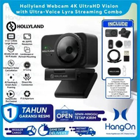 Hollyland Lyra Webcam 4K UltraHD Vision with Ultra-Voice 4K30 50MP 1/1.5" CMOS Large Sensor 48 kHz/2