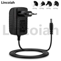 Power supply Tricolor TV adapter charge 12V 2A adaptor 5.5*2.5mm for receiver (console) consoles Rostelecom, NTV Plus, Selenga