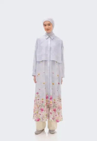 RiaMiranda Marai Ceko Dress S/M SKY BLUE
