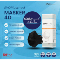 Masker Evo Plusmed 3ply Original isi 25pcs