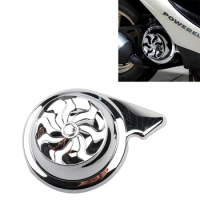 For Dio 50 DIO50 Dio ZX AF34 AF35 Motorcycle Scooter Chrome Fan Cover Engine Cooling Protective Cover