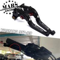 For YAMAHA new MT09 MT-09 mt09 FZ-09 2014-2016 2017 2018 2019 2020 2021 2022 Adjustable Folding Extendable Brake Clutch Levers