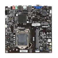 H81 MINI Computer Motherboard MSATA/SATA LGA1150 Intel 3/4 Generation CPU All-In-One Desktop Thin ITX Motherboard