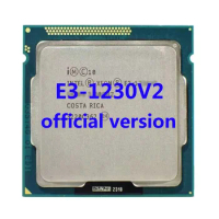 E3-1230V2 Official Version Intel Xeon CPU Processor 3.3ghz 4-Core 8mb SmartCache TPD 69W FCLGA1155 For B75/H61 Motherboard DDR3