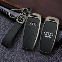 สำหรับ Audi A3 A4 B9 A6 C8 A7 S7 4K A8 D5 S8 Q7 Q8 SQ8 E-tron 2018 2020 2021 2025 2025 ปลอกกุญแจรีโม