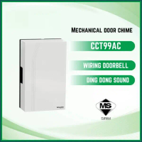HOT Wired Door Bell CCT99AC Door Chime Ding Dong Sound for Home Office, Easy Installation, Long-Last