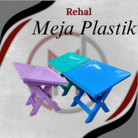 Rehal Meja Plastik Viral [Blue/Purple/Green/Pink] 12 x 8.5 inch