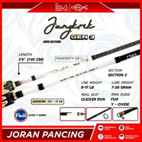 JORAN RELIX NUSANTARA JANGKRIK GEN 3 562 | MEDIUM LIGHT | 14 LB | 17 LB | RING GUIDE FUJI, Ukuran 17